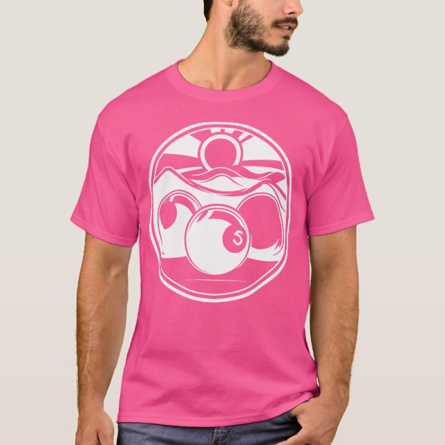 Billard T-Shirt (Vorderseite)