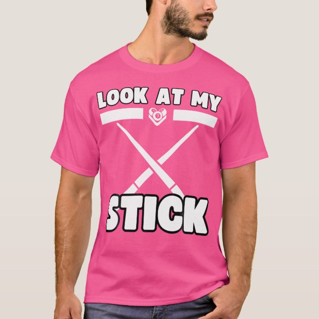 Billard Team 8 Ball Pool Player Billiard T-Shirt (Vorderseite)