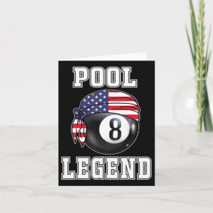 Billard Team 8 Ll Pool Game Player Geschenke für P Karte
