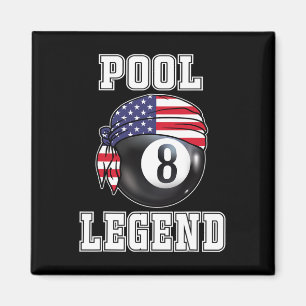 Billard Team 8 Ll Pool Game Player Geschenke für P Magnet