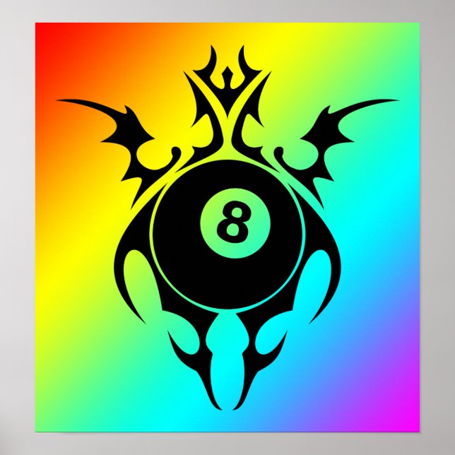 Billard: Tribalz Poster (Vorne)