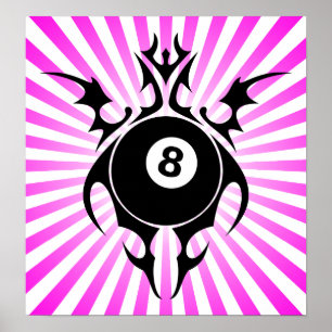 Billard: Tribalz Poster
