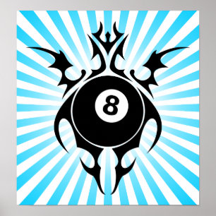 Billard: tribalz poster