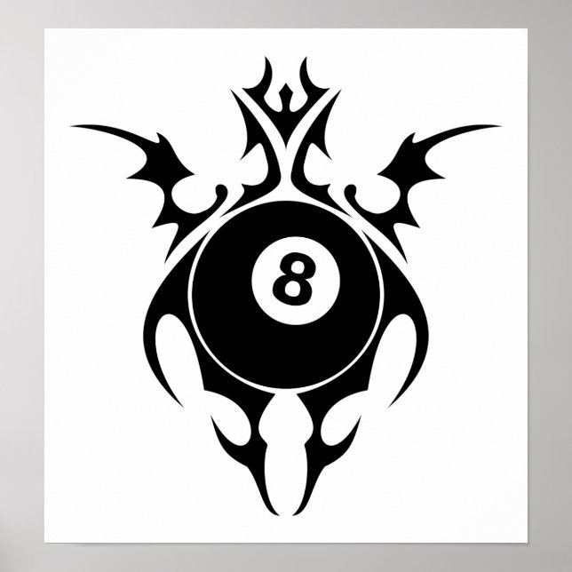 Billard: Tribalz Poster (Vorne)