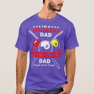 Billard Vater für Vater Daddy Billiard Vater T-Shirt