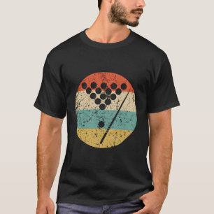 Billard Vintag Retro Pool T-Shirt