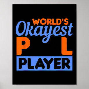 Billard Worlds Token Pool Player 8 ll 1 Poster