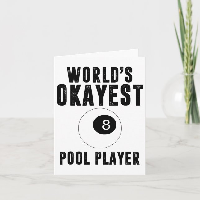 Billard Worlds Token Pool Player 8 ll Karte (Vorderseite)
