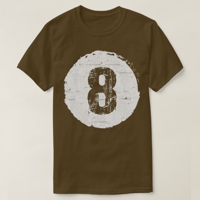 Billardball 2 T-Shirt (Design vorne)