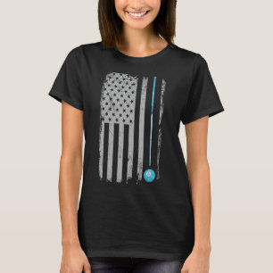 Billardbillard 8 Ball Vintage US-amerikanische F T-Shirt