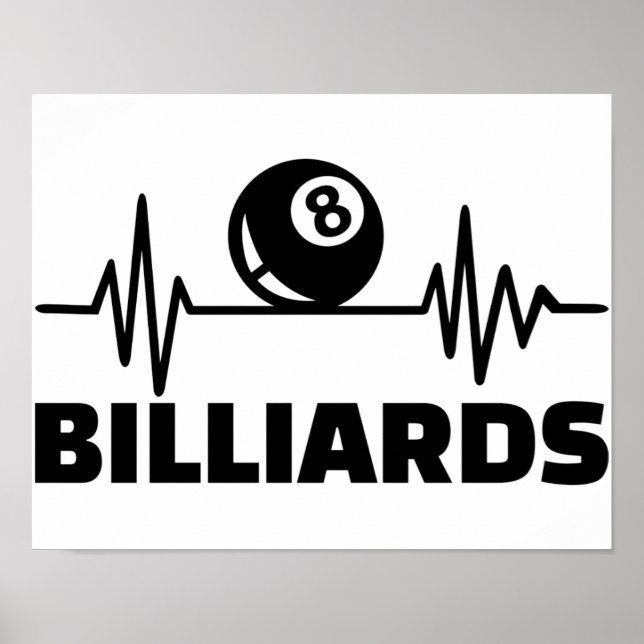 Billardfrequenz Poster (Vorne)