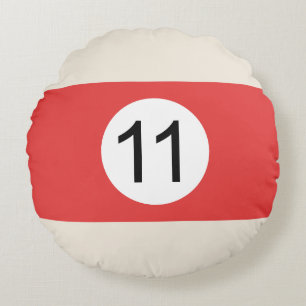 Billardkugel Runde Kissen #11