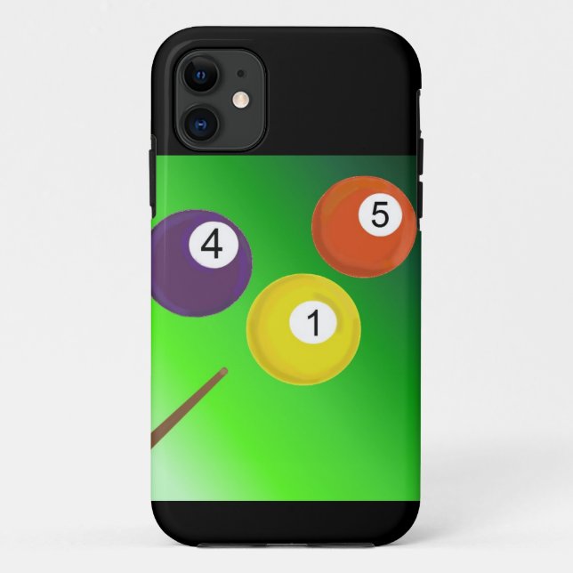 Billardkugeln Case-Mate iPhone Hülle (Rückseite)