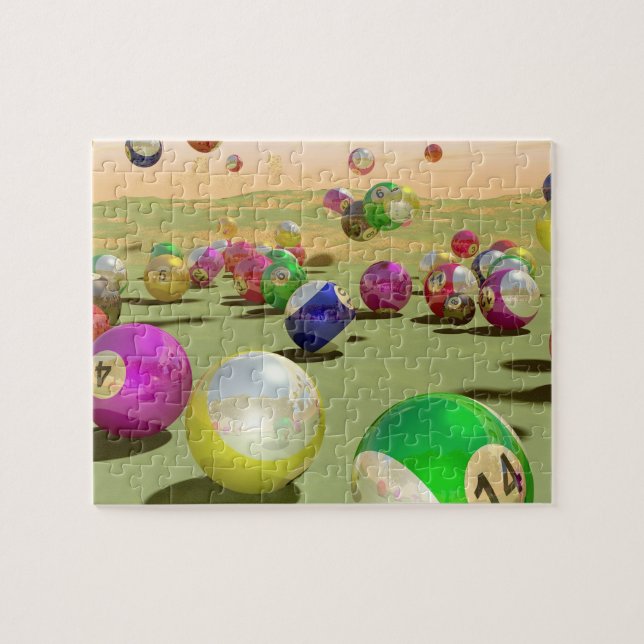 Billardpuzzlespiel Puzzle (Horizontal)