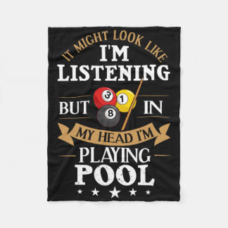 Billards Snooker Pool Game Player Sportwettkampf Fleecedecke