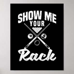 Billardspieler Snooker Sport Poster