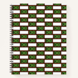 Billardtisch Notizbuch