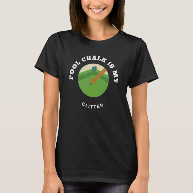 Billardtisch T-Shirt (Vorderseite)