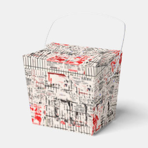 Billboard mit cooler asiatischer Torne Geschenkschachtel