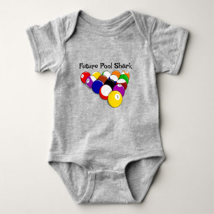 Billiard Balls Design Baby Bodysuit Baby Strampler