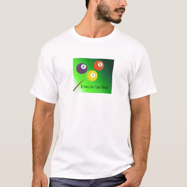 Billiard Balls T-Shirt (Vorderseite)