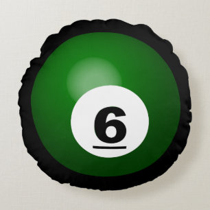 Billiard Balls Throw Kissen