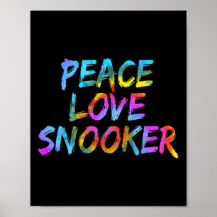 Billiard Billiard Billiard Billiard Billiard Peace Poster