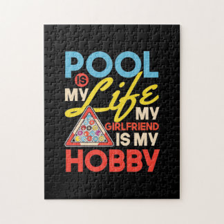 Billiard Player | Billard Pool ist mein Leben Puzzle