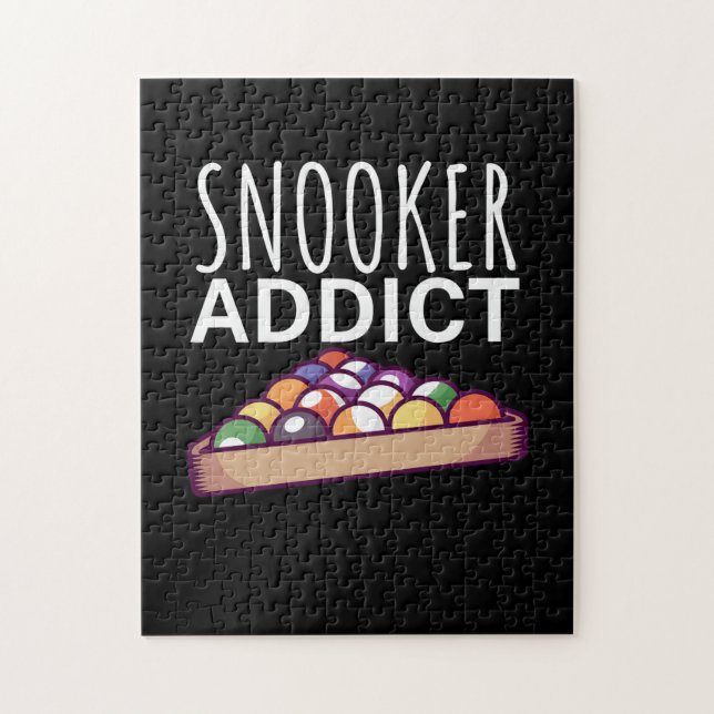 Billiard Player | Snooker Addict Puzzle (Vertikal)