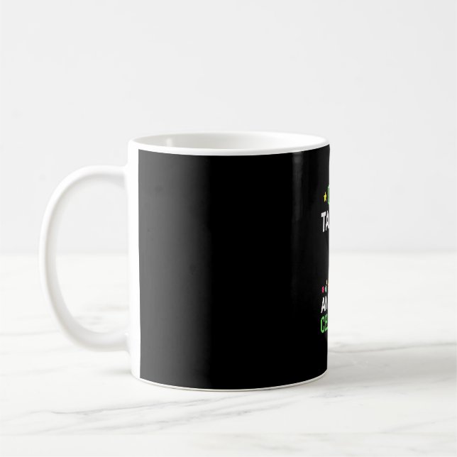 Billiard Player | Snooker Start Chalking Kaffeetasse (Links)