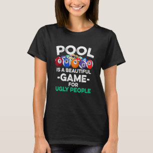 Billiard Pool ist ein schönes Spiel für hässliche T-Shirt