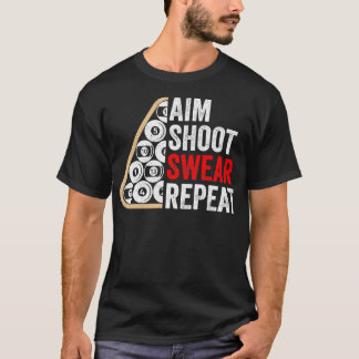 Billiard Pool Player Geschenk T-Shirt