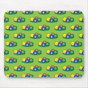 Billiard Pool Snooker Balls Muster Mousepad