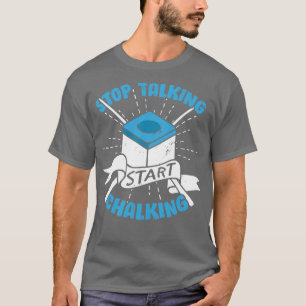 Billiard Pool Snooker Player Geschenk T-Shirt