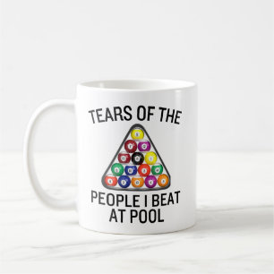 Billiard Pool Spieler Tasse