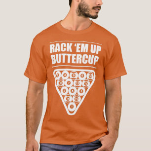 Billiard Rack em Up Snooker Billiard T-Shirt