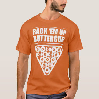 Billiard Rack em Up Snooker Billiard T-Shirt