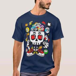 Billiard Skull T-Shirt