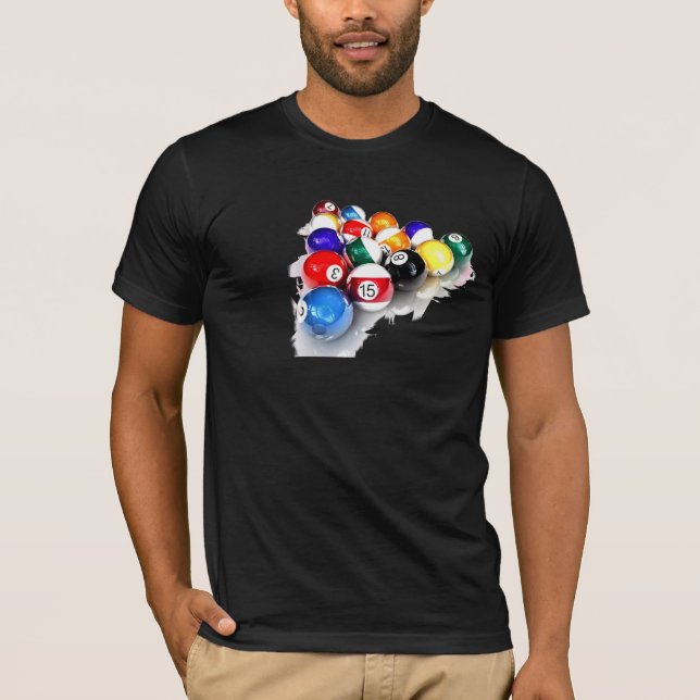 Billiard T Shirt (Vorderseite)