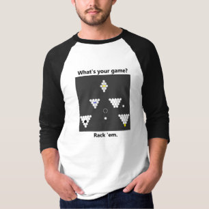 Billiard T - Shirt - Was ist dein Spiel?