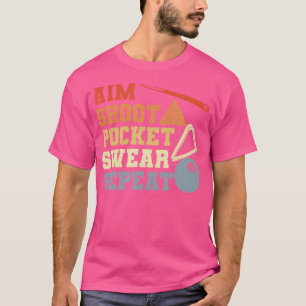 Billiard-Täglicher Cue-Sport für Billiard-Spiele T-Shirt