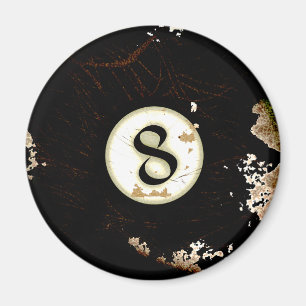 BILLIARDS BALL NUMMER 8 MAGNET
