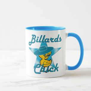 Billiards Chick #7 Tasse