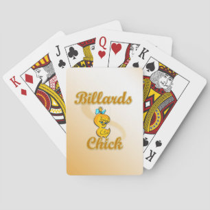 Billiards Chick Spielkarten