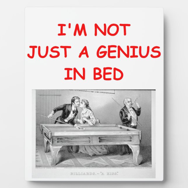 BILLIARDS FOTOPLATTE (Vorderseite)