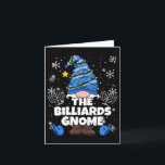 Billiards Gnome Funny Jewish Hanukkah Gnome Billia Karte<br><div class="desc">Billiards Gnome Funny Jewish Hanukkah Gnome Billiard</div>