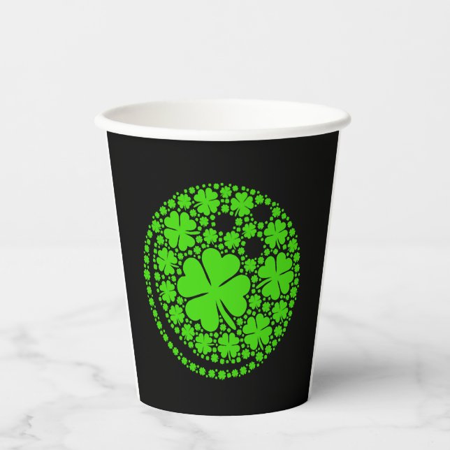 Billiards PatrickDay Pappbecher (Vorderseite)