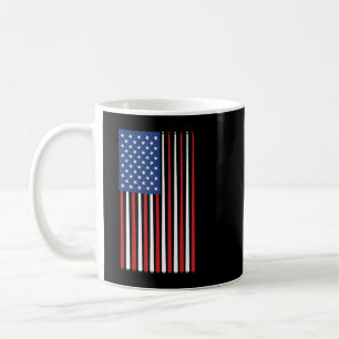 Billiards Player USA American Flag Pool Sticks Cue Kaffeetasse