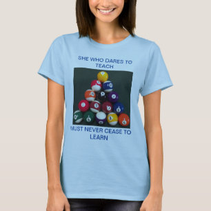 BILLIARDS-POOL für T - Shirt