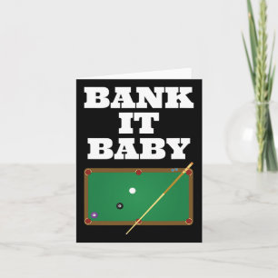 Billiards Pool Player Shirt Geschenke Männer Fraue Karte